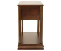 Breegin Brown End Table With Removable Tray -DHP SHOP 810363185 2