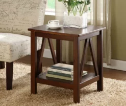 Rockford Antique Tobacco End Table -DHP SHOP 810389562 4