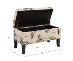 Claudia Botanical Storage Ottoman -DHP SHOP 810389625 A8