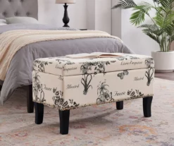 Claudia Botanical Storage Ottoman -DHP SHOP 810389625 B0 1