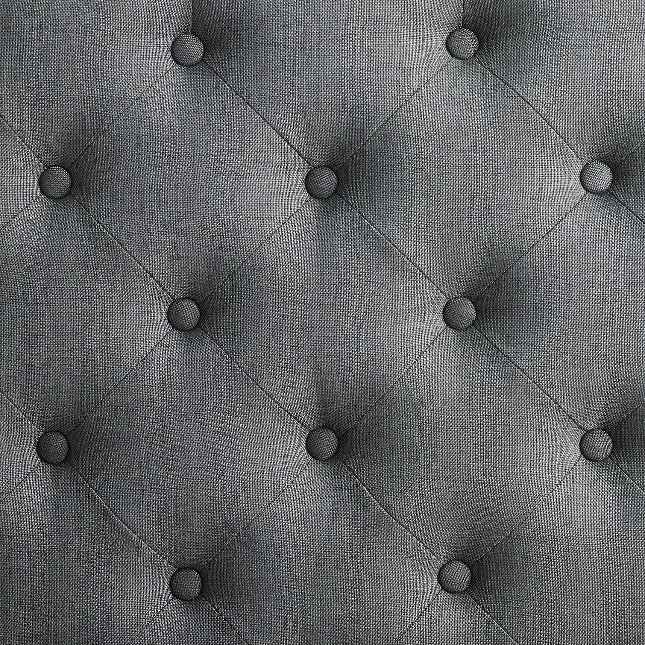 Claire Charcoal Square French Country Ottoman 4 Claire Charcoal Square French Country Ottoman - Image 4