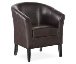 Spencer Faux Leather Club Armchair -DHP SHOP 810389641 4