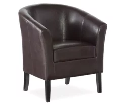 Spencer Faux Leather Club Armchair -DHP SHOP 810389641 5