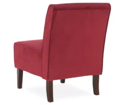 Hannah Red Armless Accent Chair -DHP SHOP 810389648 3 1
