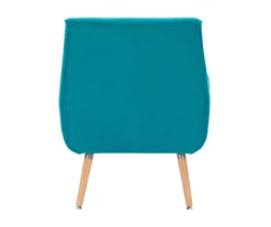 Sara Blue Flannel Mid-Century Accent Chair -DHP SHOP 810389652 A0 5