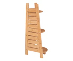 Pierce Bamboo 3-Tier Corner Shelf -DHP SHOP 810389691 A1