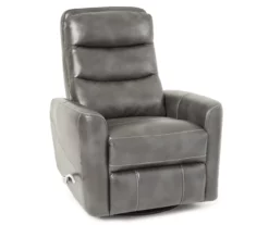 Real Living Bolero Faux Leather Swivel Glider Recliner -DHP SHOP 810394206 7
