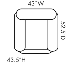Franklin Parker Beige Recliner -DHP SHOP 810398792 5