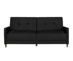 Ameriwood Avianna Faux Leather Coil Futon -DHP SHOP 810405140 3 1