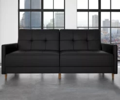 Ameriwood Avianna Faux Leather Coil Futon -DHP SHOP 810405140 4