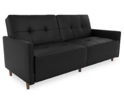 Ameriwood Avianna Faux Leather Coil Futon -DHP SHOP 810405140 5