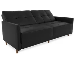 Ameriwood Avianna Faux Leather Coil Futon -DHP SHOP 810405140 7