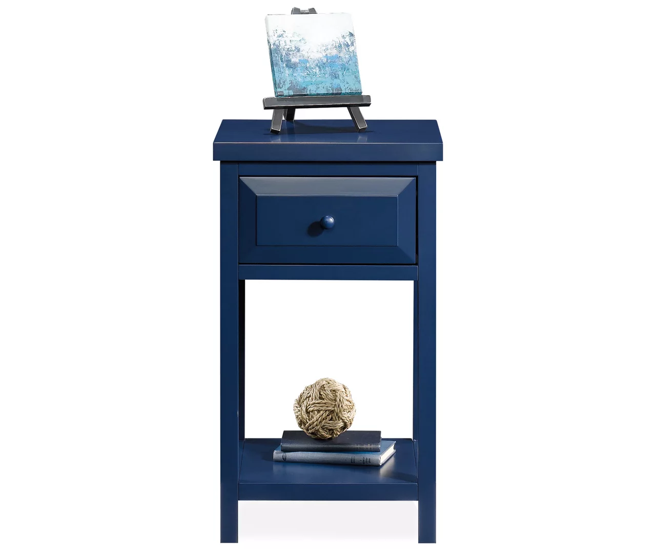 Indigo Blue Cottage Road 1-Drawer End Table 1 Indigo Blue Cottage Road 1-Drawer End Table