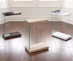 Elaina White C End Table -DHP SHOP 810422940 810422941 810422942