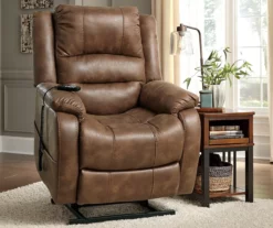 Signature Design By Ashley Yandel Power Lift Recliner -DHP SHOP 810431471 2