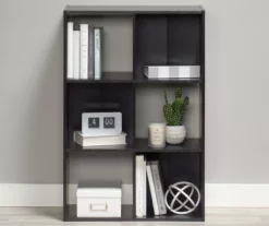 Black Oak 6-Cube Storage Organizer -DHP SHOP 810435811 6
