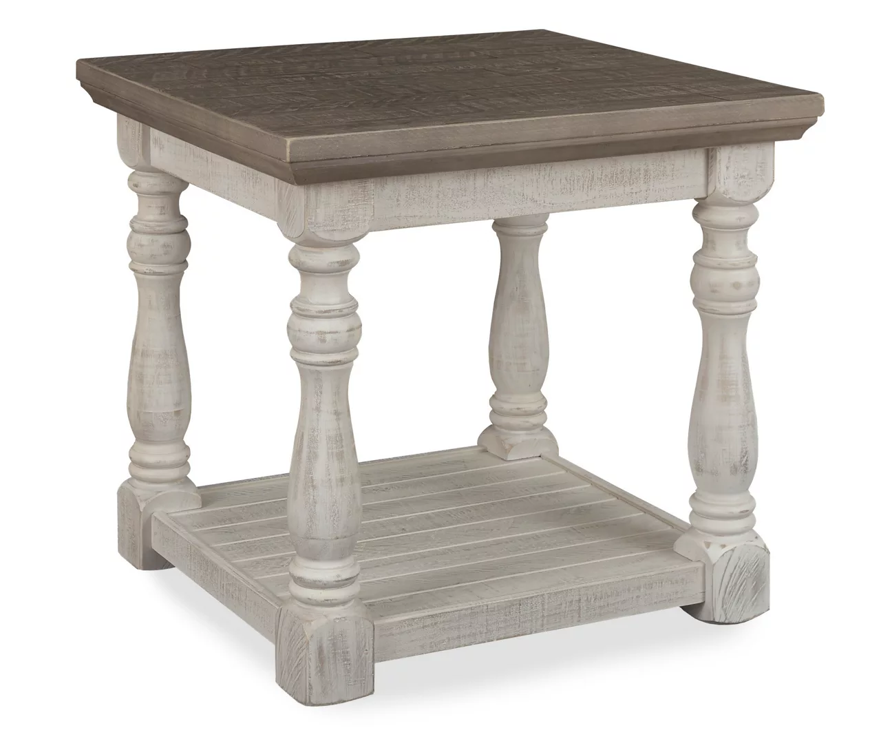 Havalance Gray & White Two-Tone End Table 1 Havalance Gray & White Two-Tone End Table