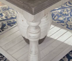 Havalance Gray & White Two-Tone End Table 5 Havalance Gray & White Two-Tone End Table -DHP SHOP 810458274 2