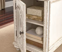 Realyn White & Brown Two-Tone Chairside End Table 12 Realyn White & Brown Two-Tone Chairside End Table -DHP SHOP 810458285 5