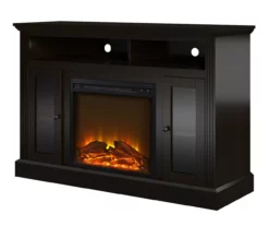DHP SHOP 22 47" Grandcastle Espresso Electric Fireplace Console