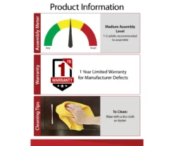 47" Grandcastle Espresso Electric Fireplace Console -DHP SHOP 810464966 A0 6