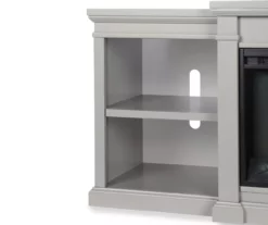 65" Wilton Gray Electric Fireplace Console -DHP SHOP 810465000 5