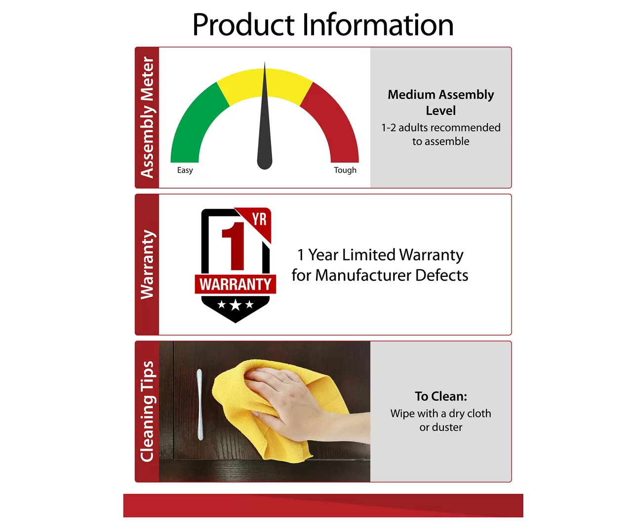 47" Grandcastle Rustic Gray Electric Fireplace Console 4 47" Grandcastle Rustic Gray Electric Fireplace Console - Image 4