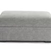 Parkdale Silver Storage Ottoman