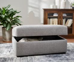 Parkdale Silver Storage Ottoman 11 Parkdale Silver Storage Ottoman -DHP SHOP 810465150 5