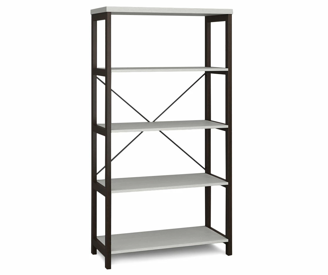 Farmhouse 5-Tier Bookshelf 1 Farmhouse 5-Tier Bookshelf