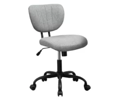 Gray Fabric Office Chair -DHP SHOP 810465634 2