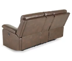 Wellsley Leather Power Reclining Console Loveseat -DHP SHOP 810469259 6