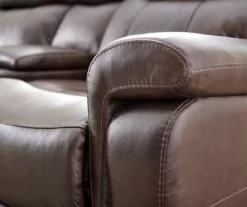 Wellsley Leather Power Reclining Console Loveseat -DHP SHOP 810469259 9