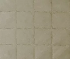 Burgundy & Taupe Microfiber Reversible Sofa Furniture Protector -DHP SHOP 810498482 5