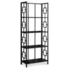 Black Square 4-Shelf Bookcase