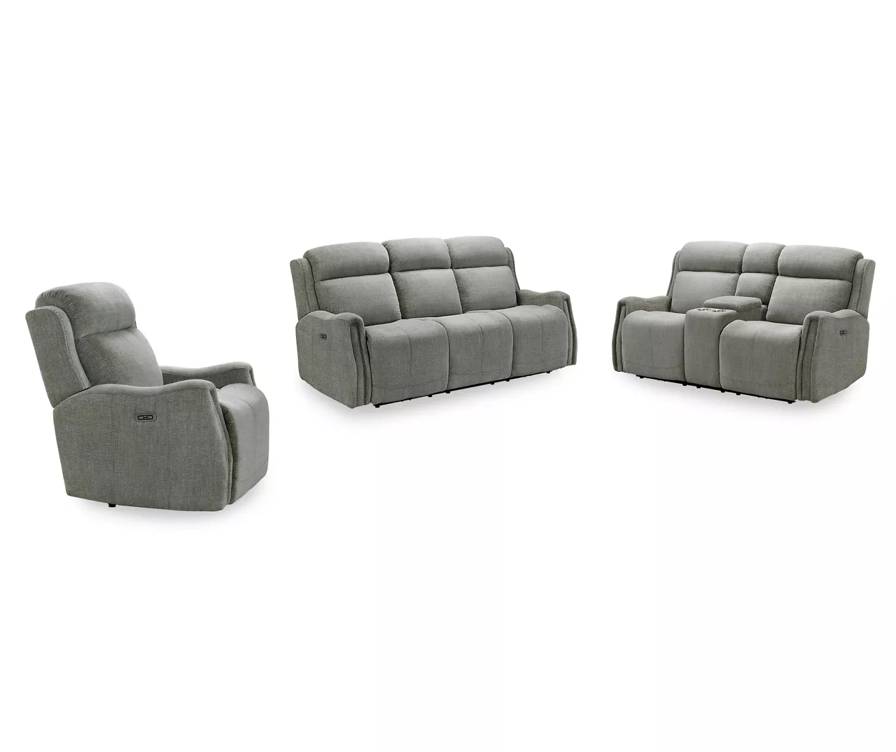 Mason Power Reclining Console Loveseat 11 Mason Power Reclining Console Loveseat - Image 11