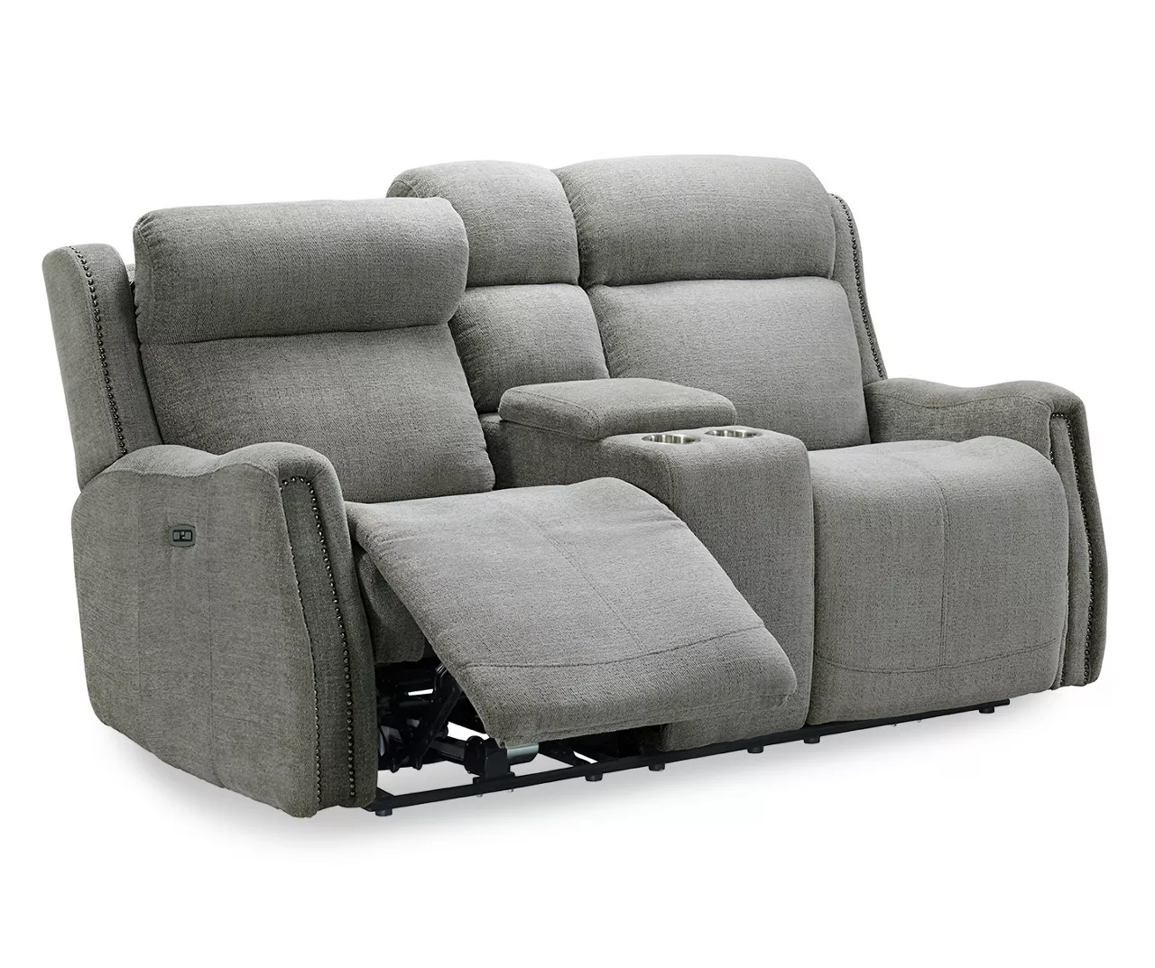 Mason Power Reclining Console Loveseat 3 Mason Power Reclining Console Loveseat - Image 3