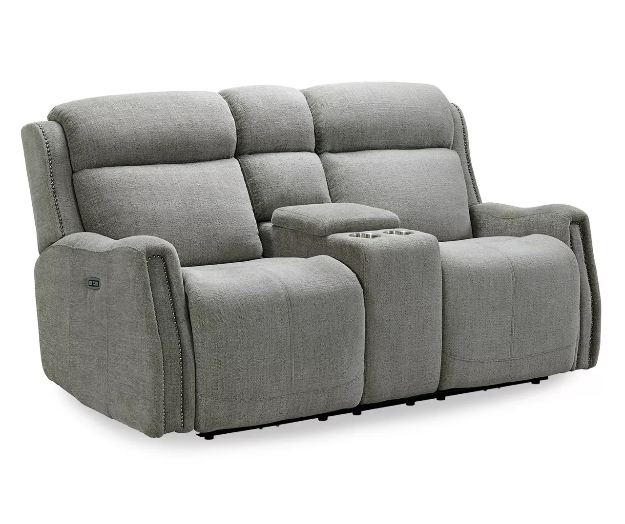 Mason Power Reclining Console Loveseat 2 Mason Power Reclining Console Loveseat - Image 2