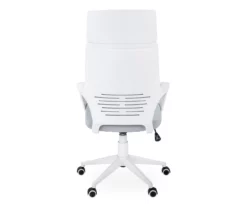 White & Gray Executive Office Chair -DHP SHOP 810512972 6
