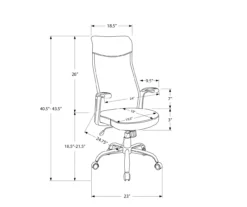 Black Multi-Position Office Chair -DHP SHOP 810512973 11