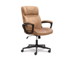 Hannah Beige Microfiber Office Chair 21 Hannah Beige Microfiber Office Chair -DHP SHOP 810513511 2 1