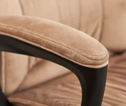 Hannah Beige Microfiber Office Chair 32 Hannah Beige Microfiber Office Chair -DHP SHOP 810513511 7 1