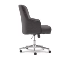 Leighton Dark Gray Memory Foam Fabric Office Chair 15 Leighton Dark Gray Memory Foam Fabric Office Chair -DHP SHOP 810513537 10
