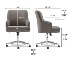 Serta Leighton Memomry Foam Office Chair -DHP SHOP 810513539 3