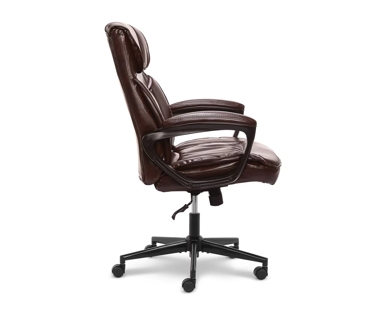 Hannah Brown Bonded Leather Office Chair 13 Hannah Brown Bonded Leather Office Chair - Image 13