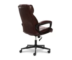 Hannah Brown Bonded Leather Office Chair 33 Hannah Brown Bonded Leather Office Chair -DHP SHOP 810513551 12