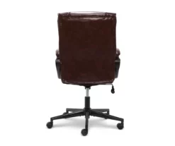 Hannah Brown Bonded Leather Office Chair 34 Hannah Brown Bonded Leather Office Chair -DHP SHOP 810513551 13