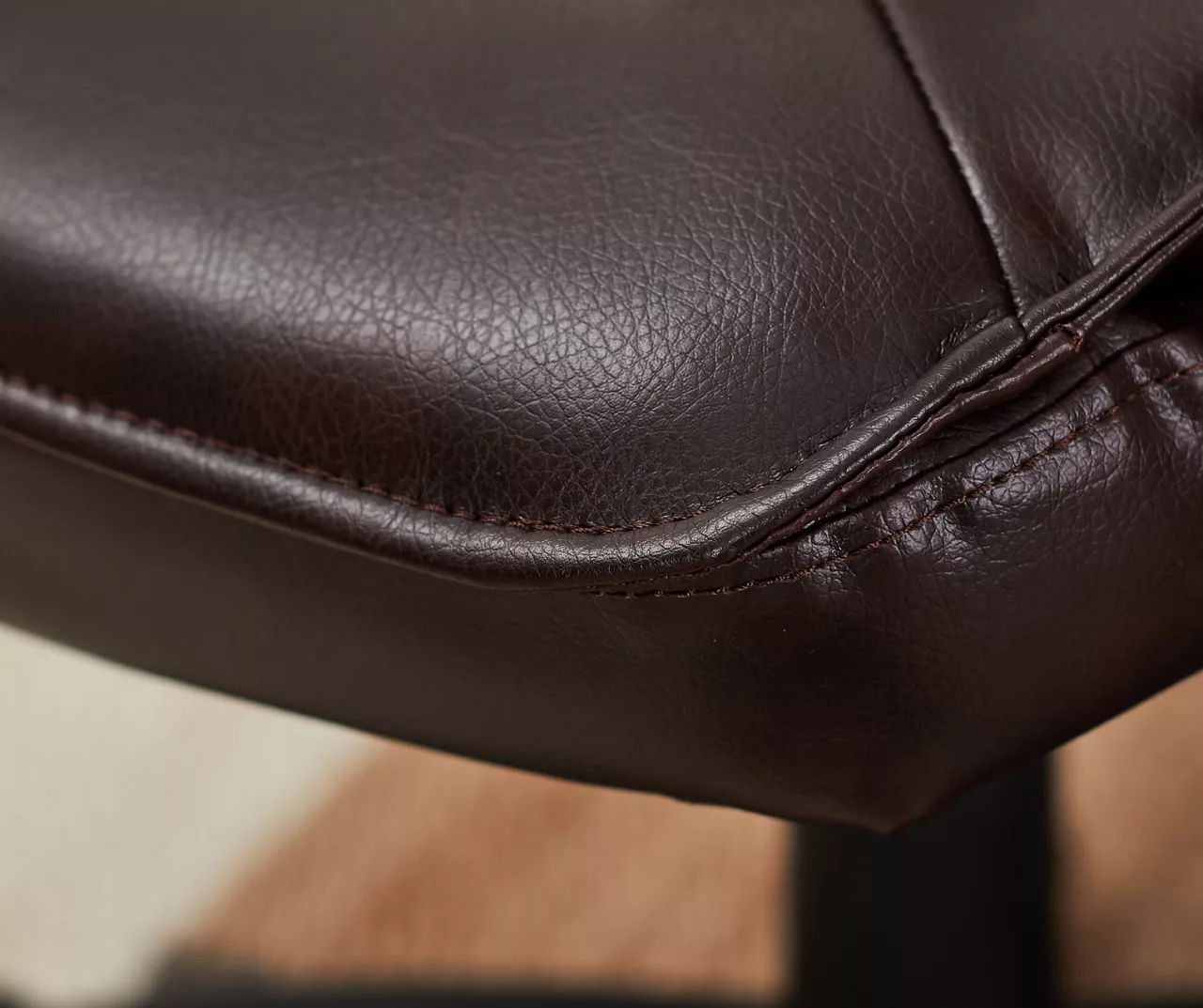 Hannah Brown Bonded Leather Office Chair 17 Hannah Brown Bonded Leather Office Chair - Image 17