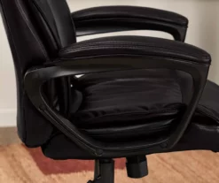 Hannah Black Bonded Leather Office Chair -DHP SHOP 810513552 5