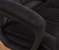 Hannah Charcoal Gray Microfiber Office Chair -DHP SHOP 810513553 5